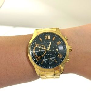 GUESS gold watch